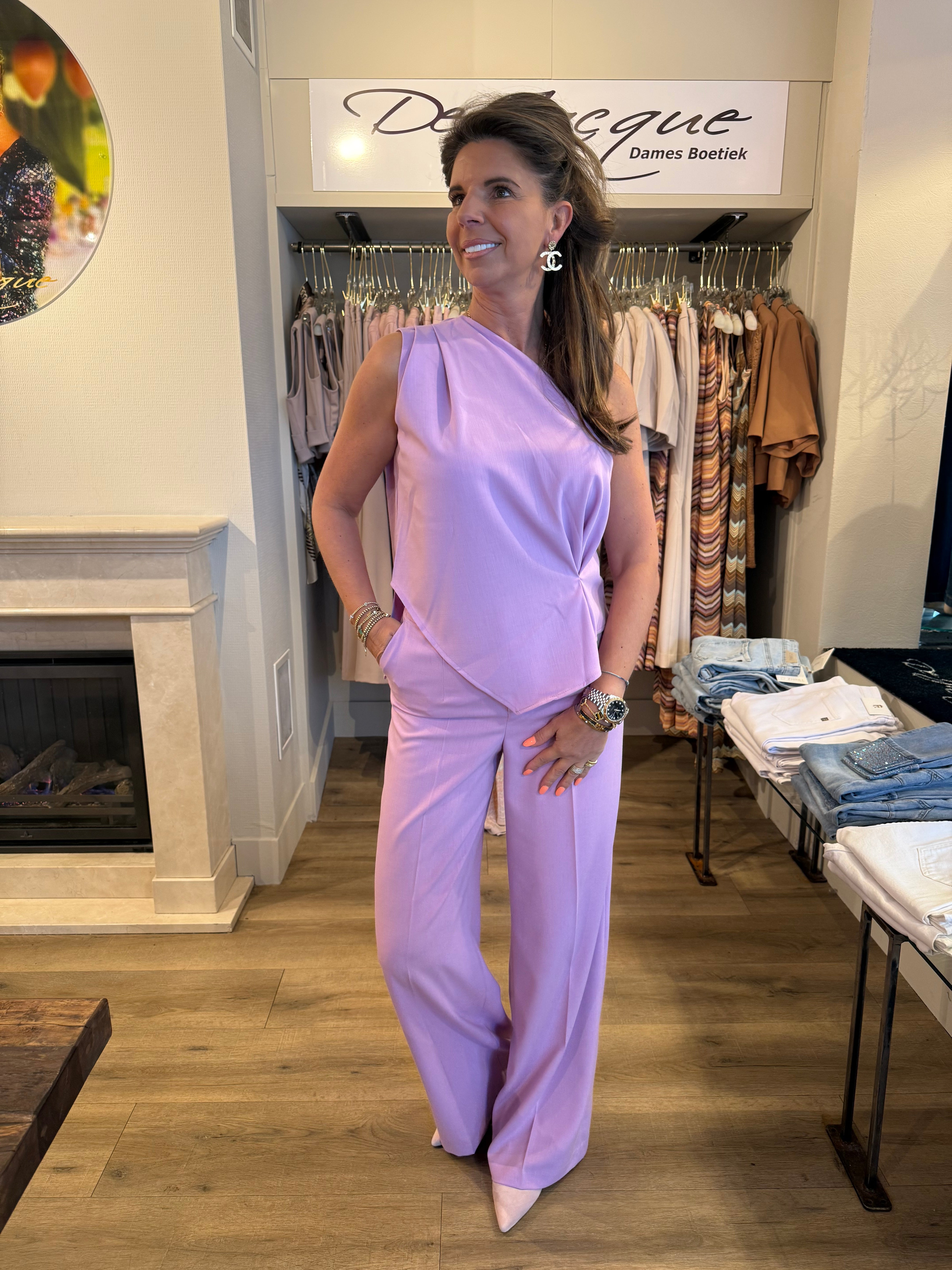 Lalotti Seli top lavender pink – Dejacque